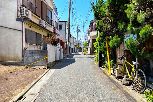 前面道路②