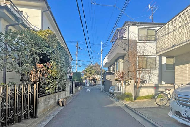 前面道路②