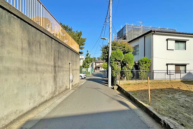 前面道路①