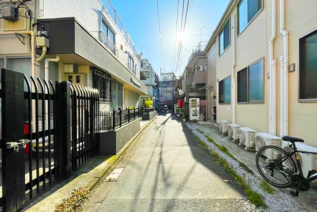 前面道路②