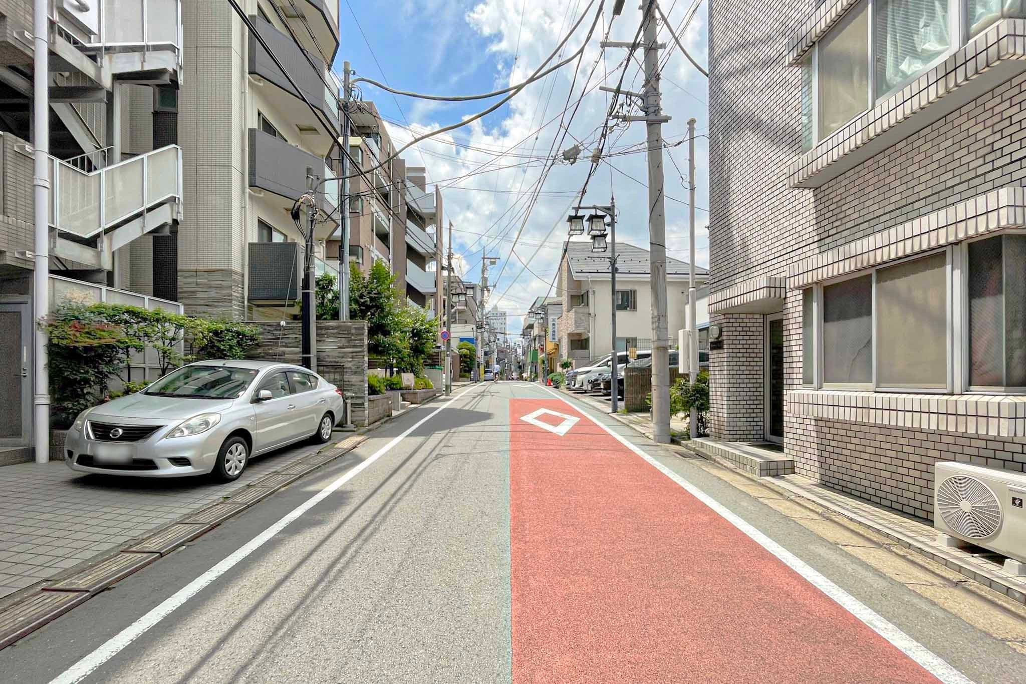 前面道路②