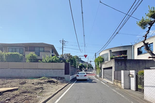前面道路②