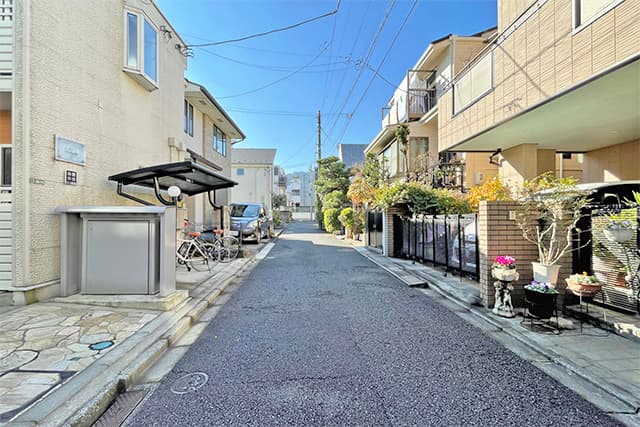 前面道路