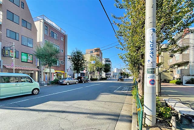 周辺道路①（26号通り）