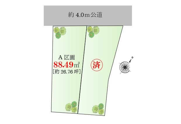 区画図