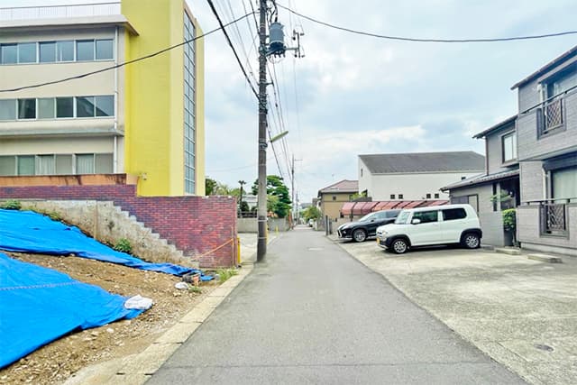 前面道路①