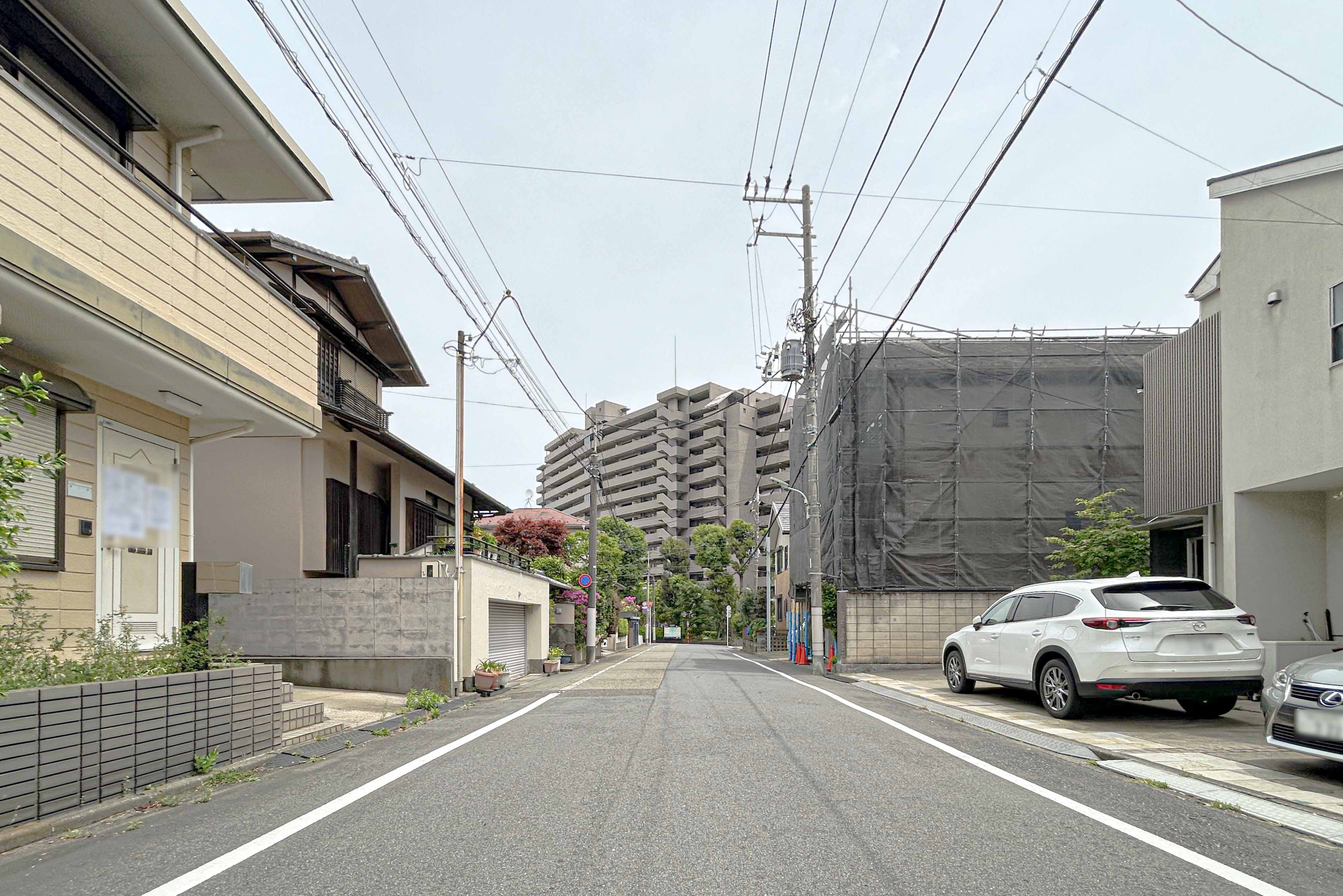 前面道路②