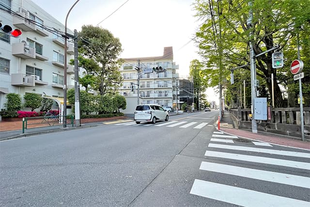 前面道路②