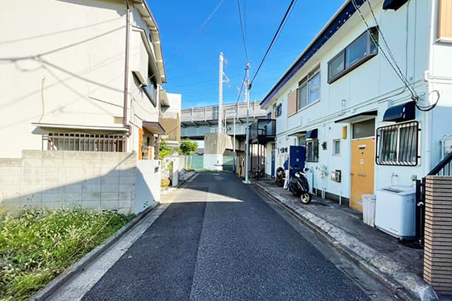 前面道路②