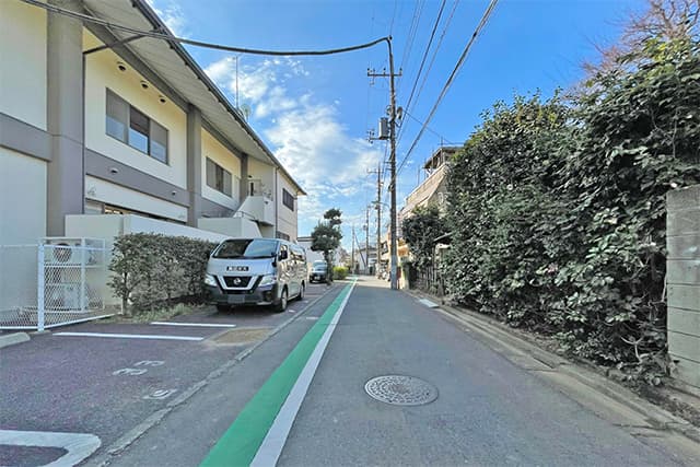 前面道路①