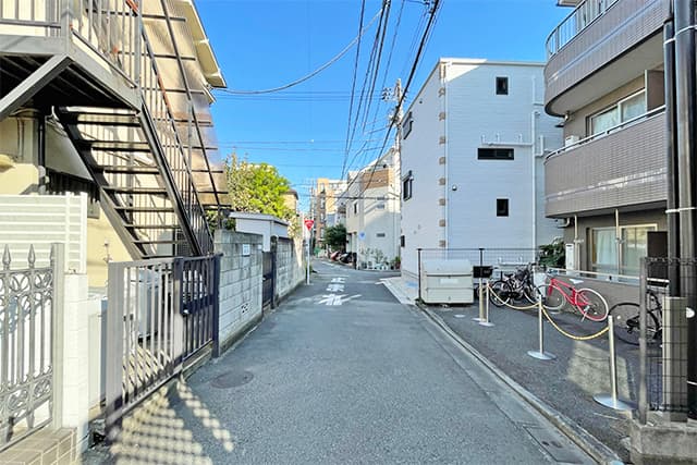 前面道路②