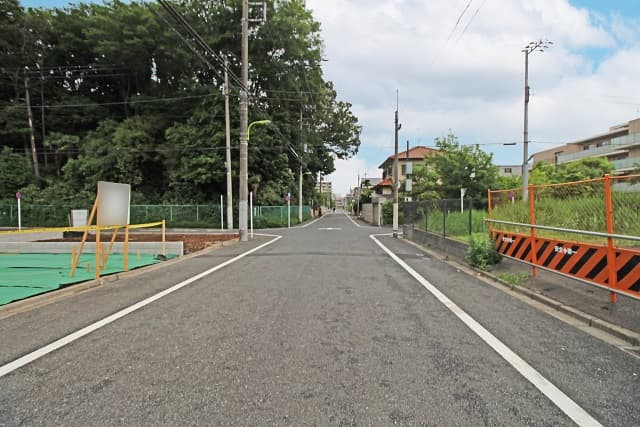 前面道路②