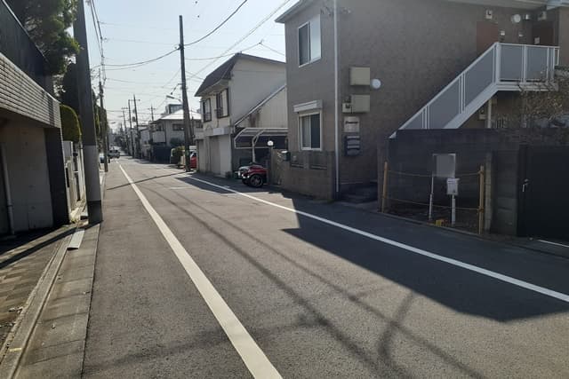 前面道路②