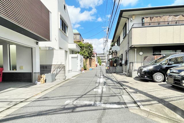 前面道路