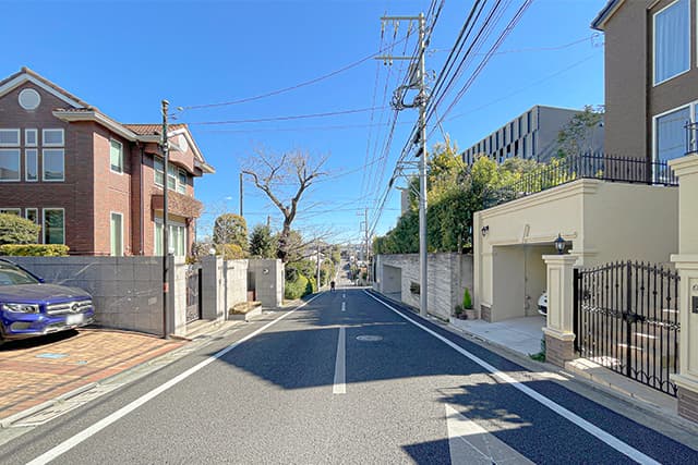 前面道路②