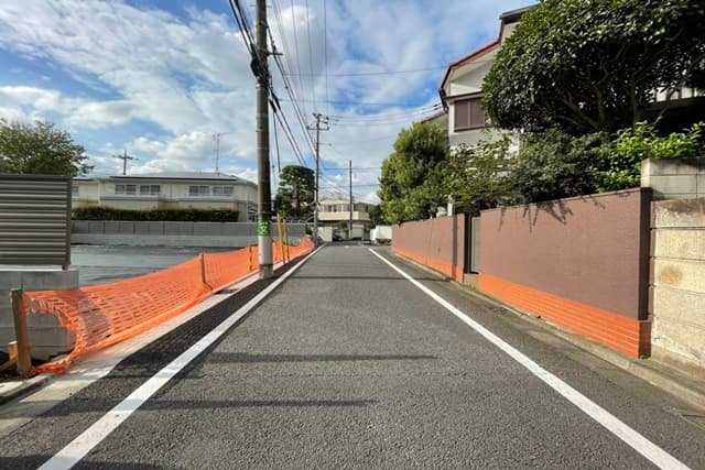前面道路②