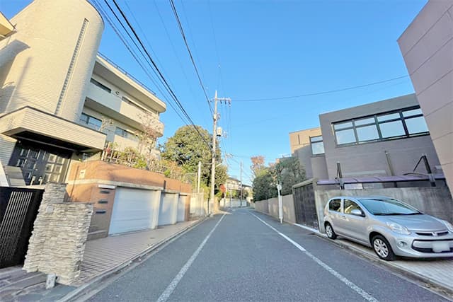前面道路②