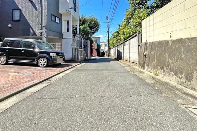 前面道路②