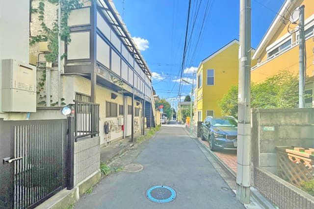 前面道路①