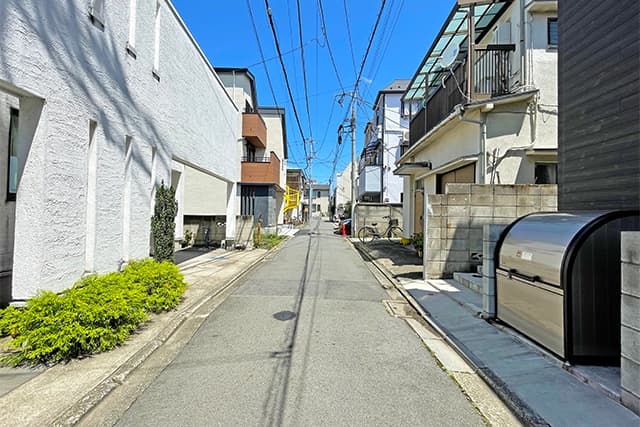 前面道路①