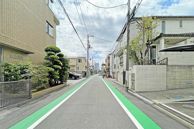 前面道路