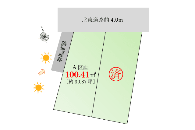 区画図