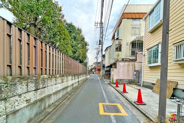前面道路②