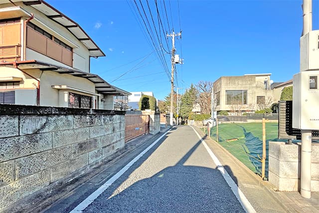 前面道路①