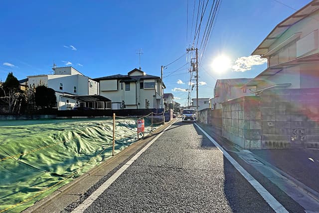 前面道路②