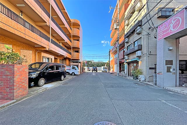 前面道路②