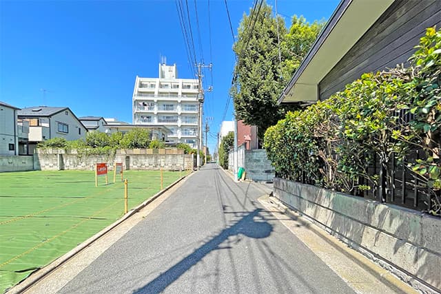 前面道路②