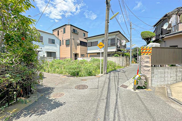 前面道路①