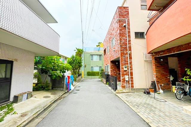 前面道路②