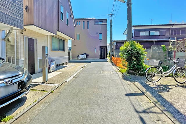 前面道路②