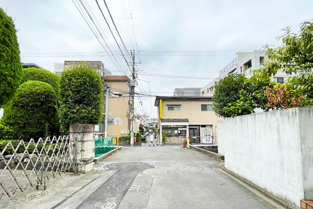 前面道路②