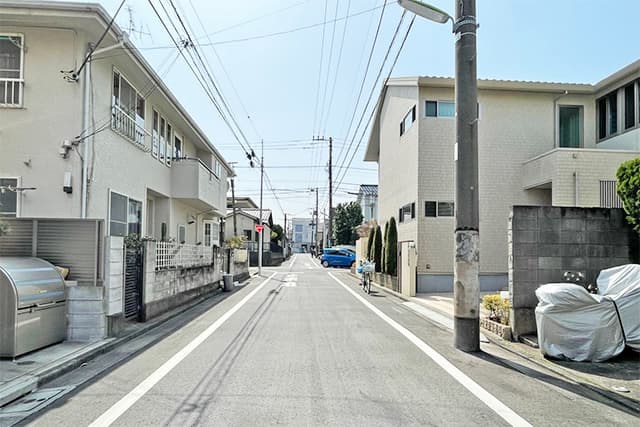 前面道路①