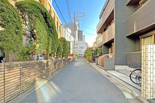 前面道路②