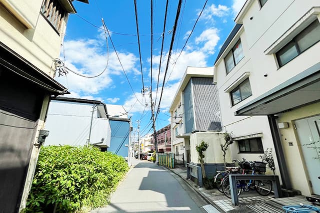 前面道路①