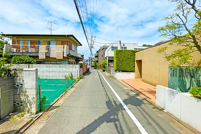前面道路②