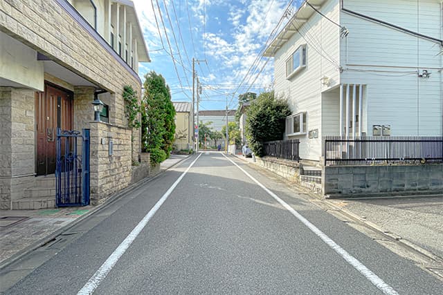 前面道路②