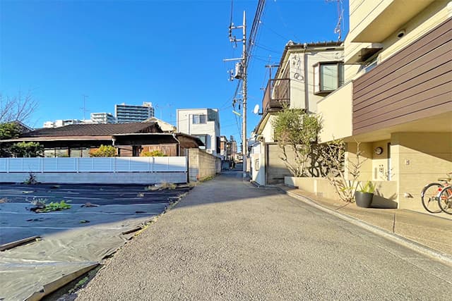 前面道路②