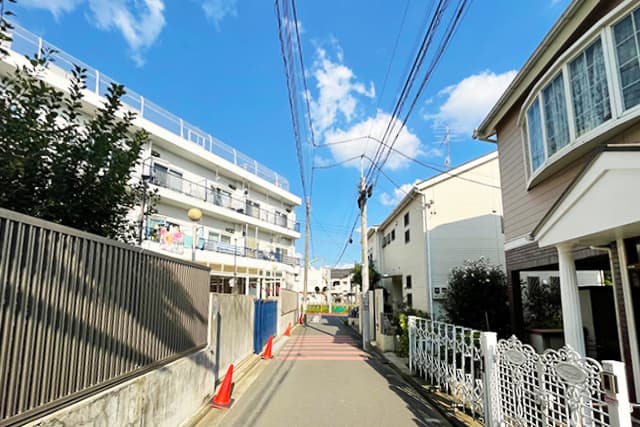 前面道路②