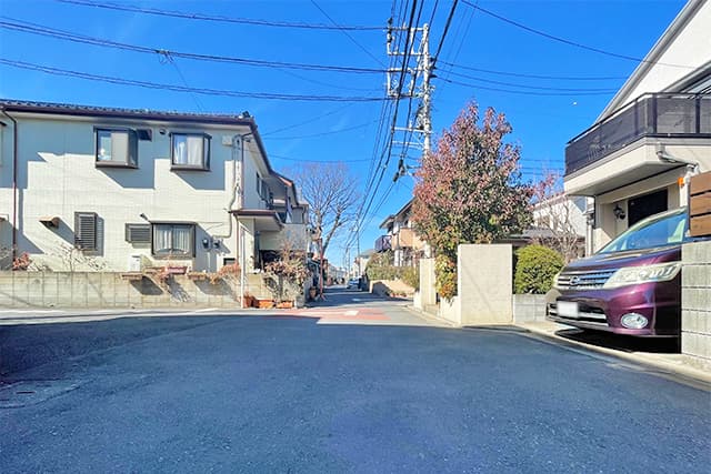 前面道路①