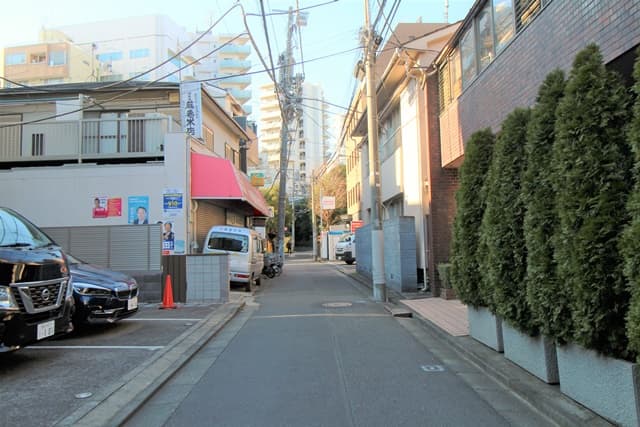 前面道路①