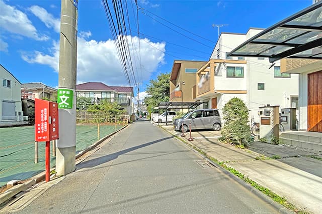 前面道路②