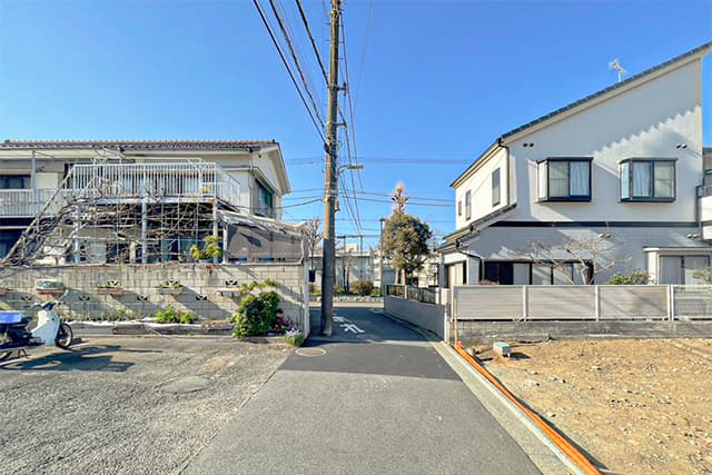 前面道路②