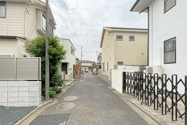 前面道路②