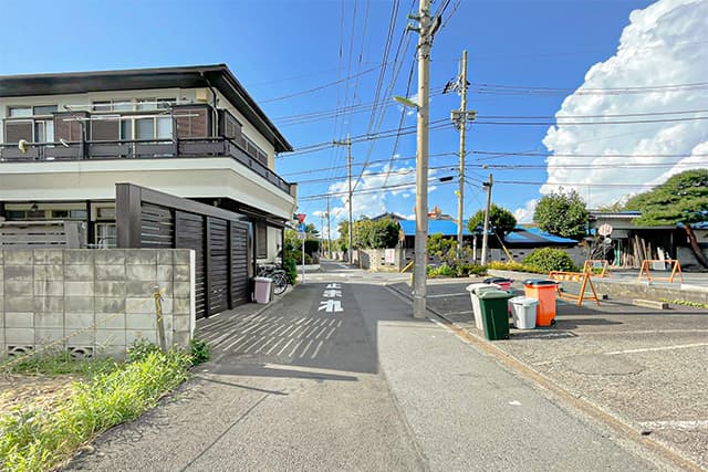 前面道路②