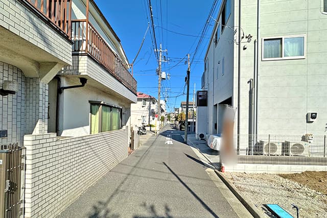 前面道路②