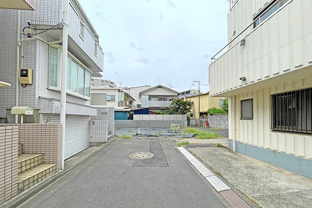 前面道路①